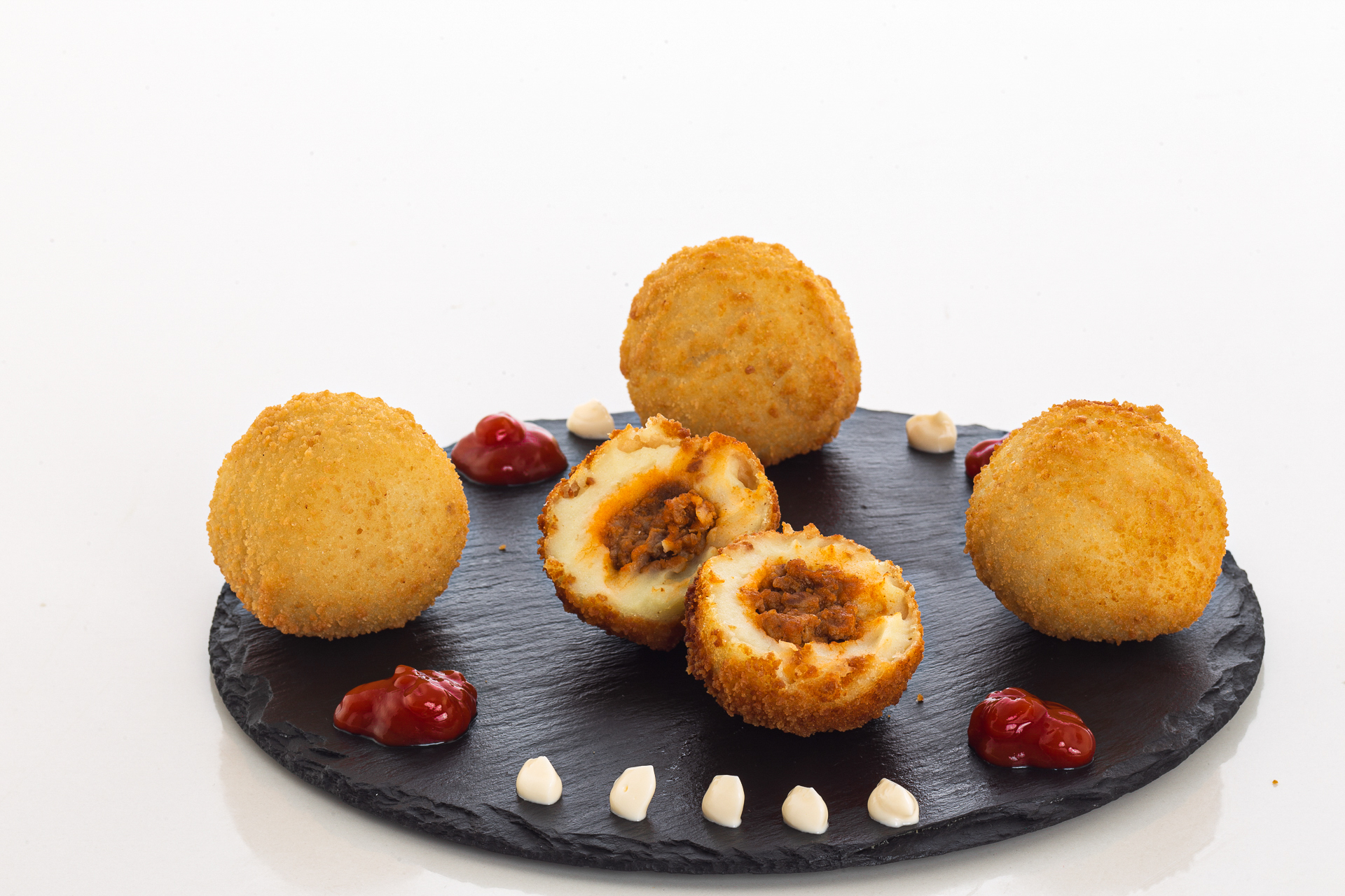 BOMBA PATATA RELLENA CARNE 2KG PCS
