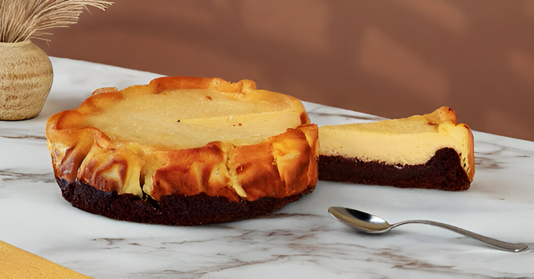 TARTA QUESO CON BROWNIE 1200G