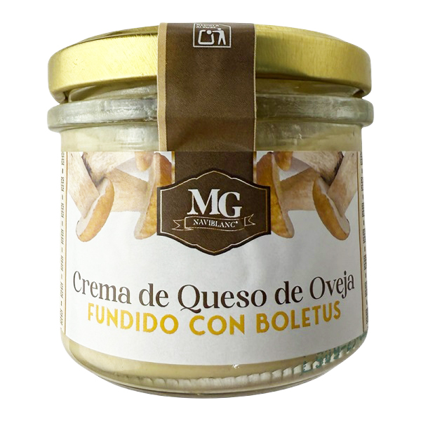 CREMA QUESO OVEJA CON BOLETUS 6UNDX100GRS