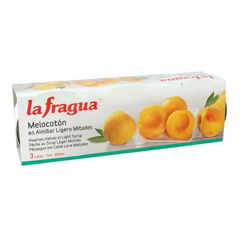 MELOCOTON ALMIBAR MITADES LATA 1/4 PACK 3