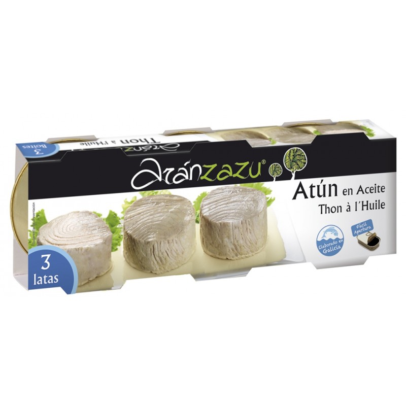 ATUN EN GIRASOL LATA RO-85 PACK 3