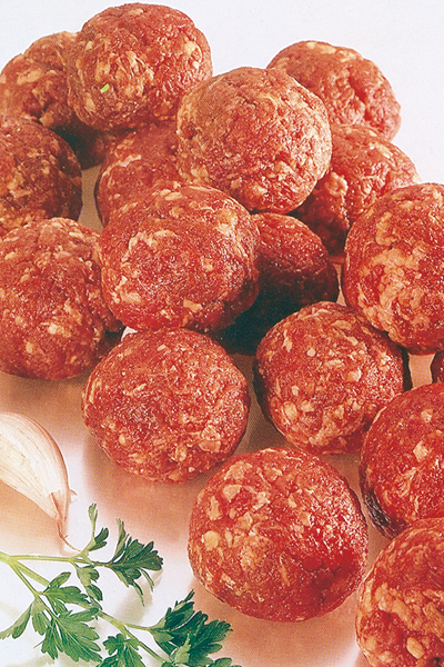 ALBONDIGAS CARNE CON PIÑONES 6KG