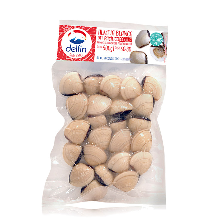 ALMEJA BLANCA 30/40 COC.DELFIN 10X 500G