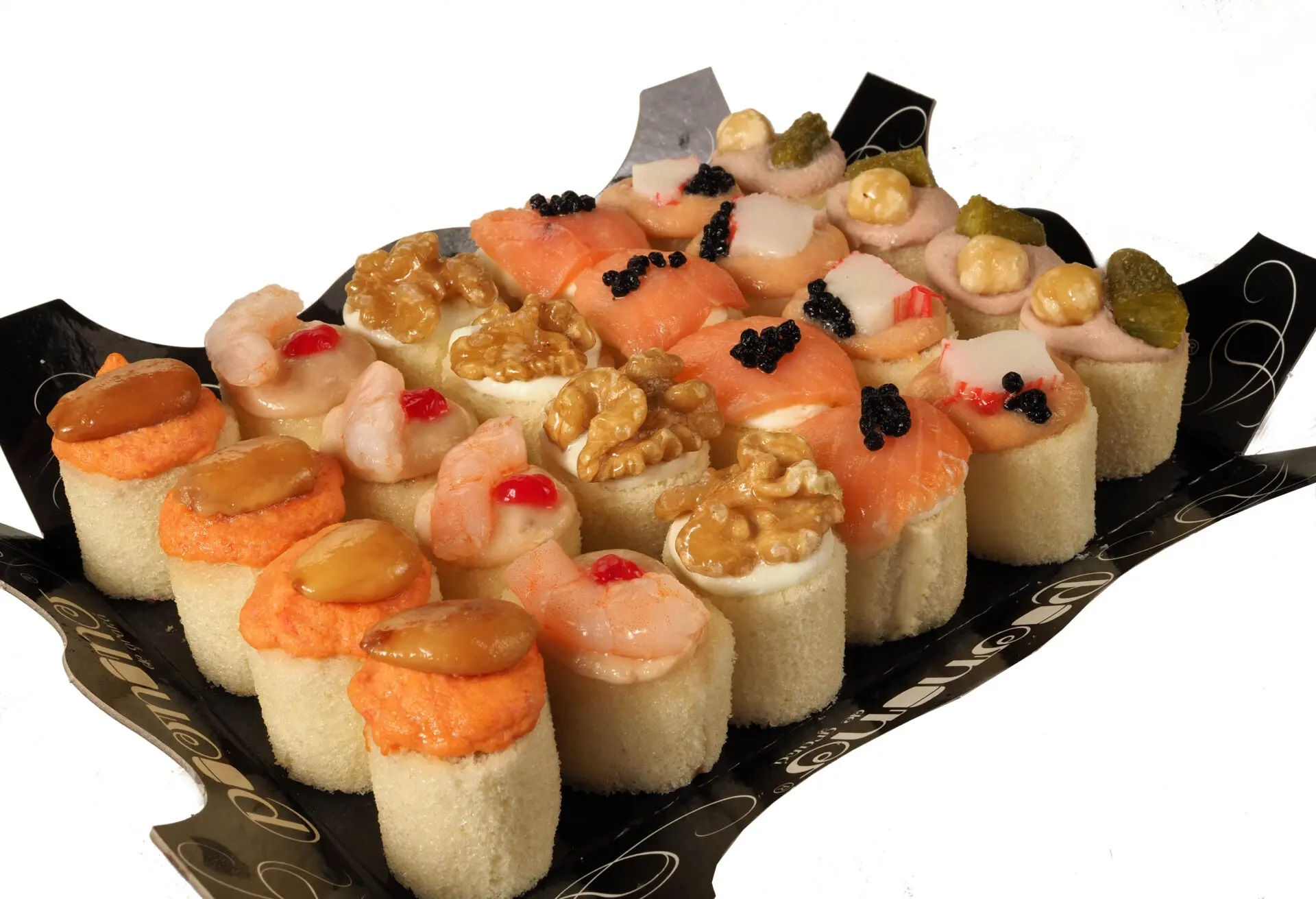 CANAPES MINI SALADOS 24UND