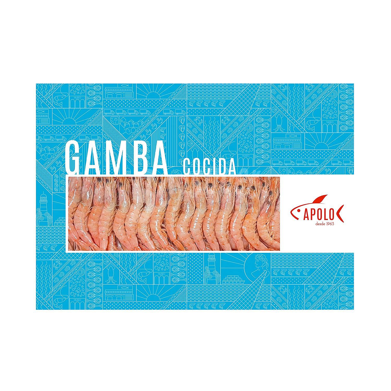 GAMBA DE ALTURA COCIDA 70/90 800GRS APOLO