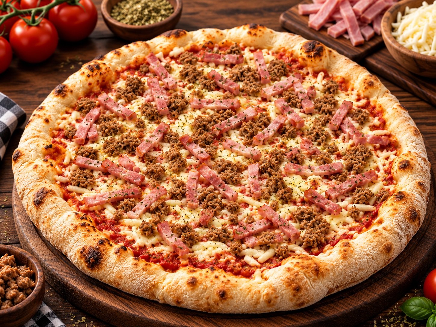 PIZZA GOURMET BARBACOA 5UND