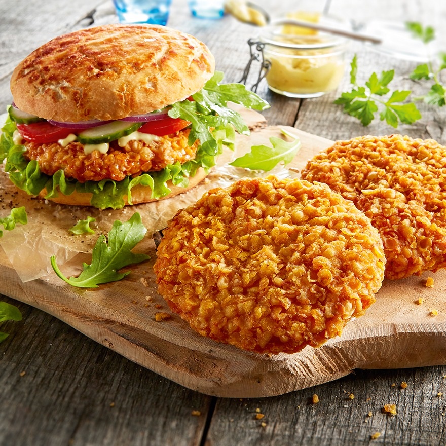 CRISPY BURGUER POLLO CEREAL 120GR 5KG