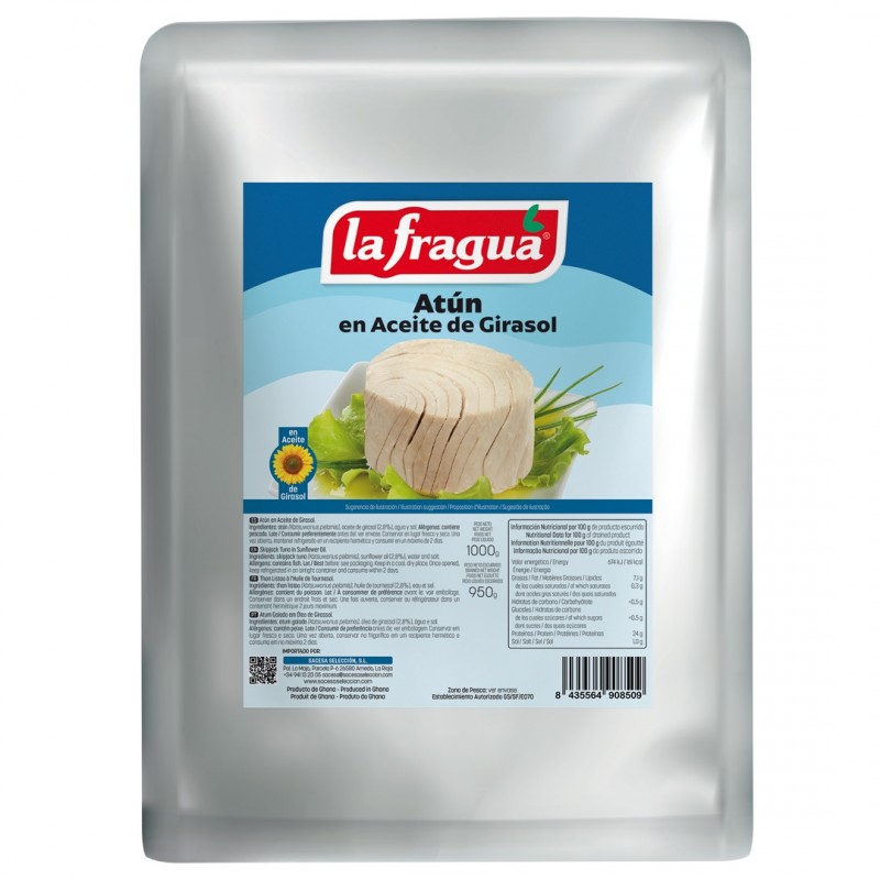 ATUN BOLSA ACEITE GIRASOL 1KG